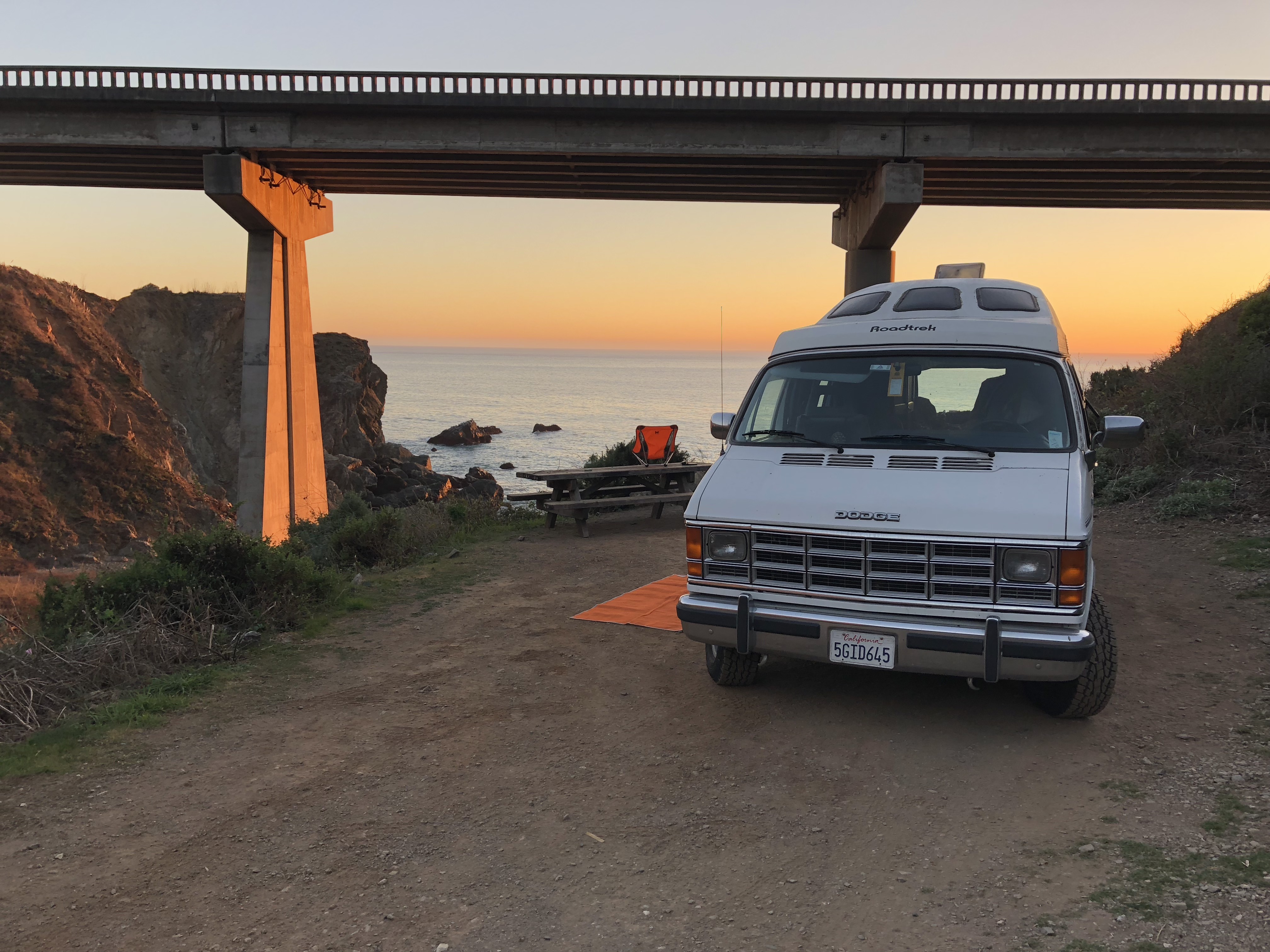 A campsite at Limekiln